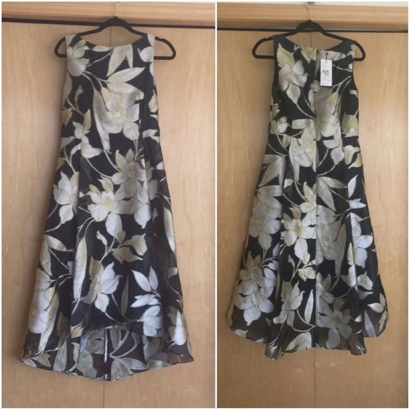 New Lafayette 148 New York Floral High-Low… - Picture 2 of 12